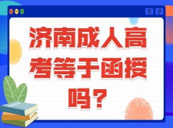 济南成人高考等于函授吗?