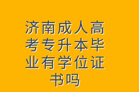 济南成人高考专升本