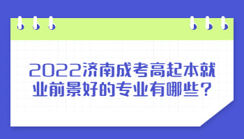 济南成考高起本