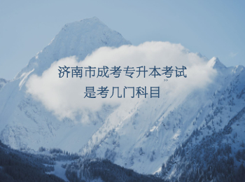济南市成考专升本考试
