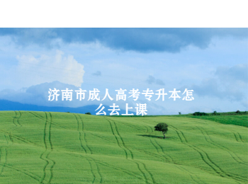 济南市成人高考专升本