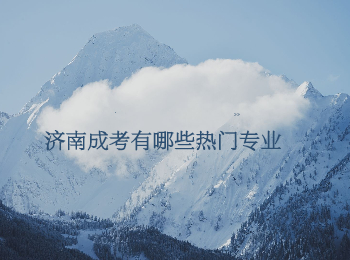 济南成考 济南成考专业
