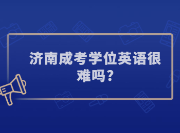 济南成考学位英语